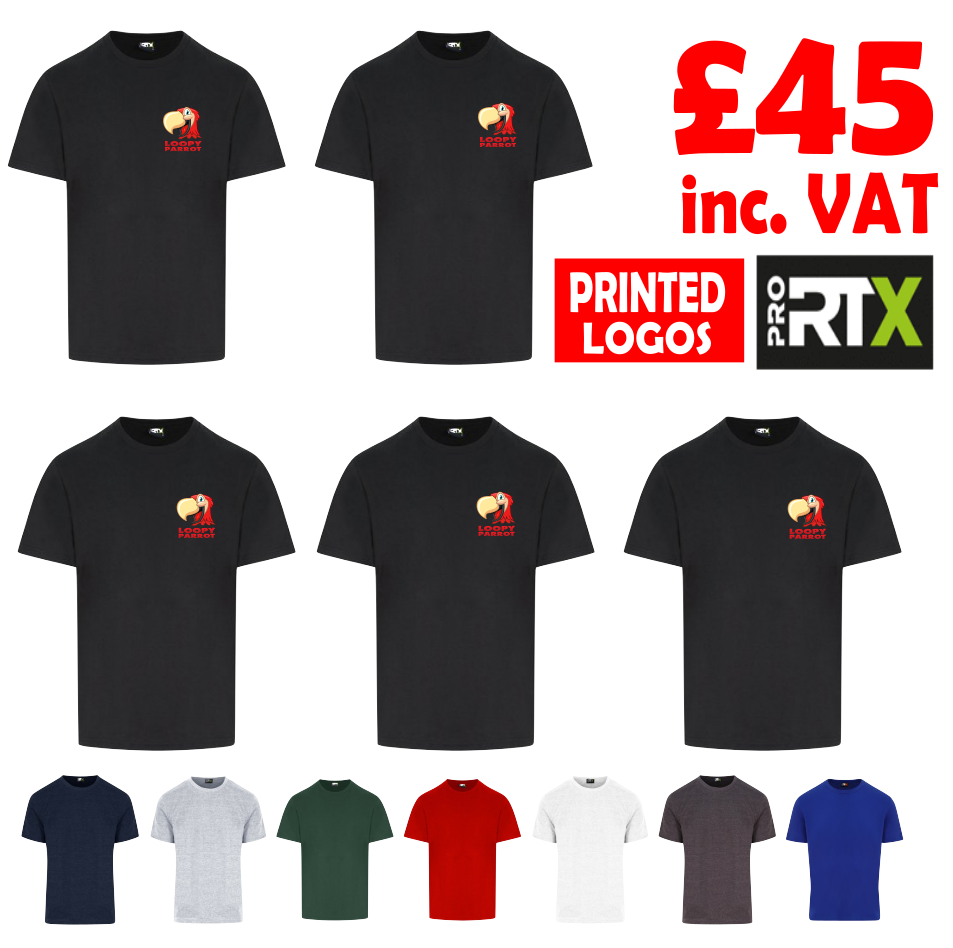5 T-Shirts - Printed