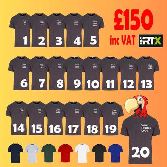 20 T-Shirts - Printed