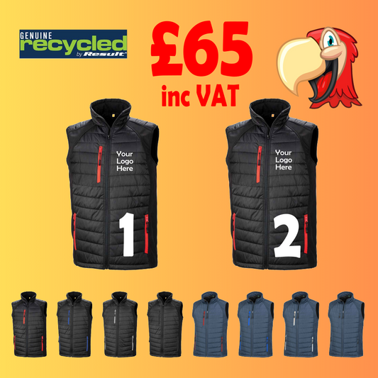 2 Bodywarmers - Embroidered