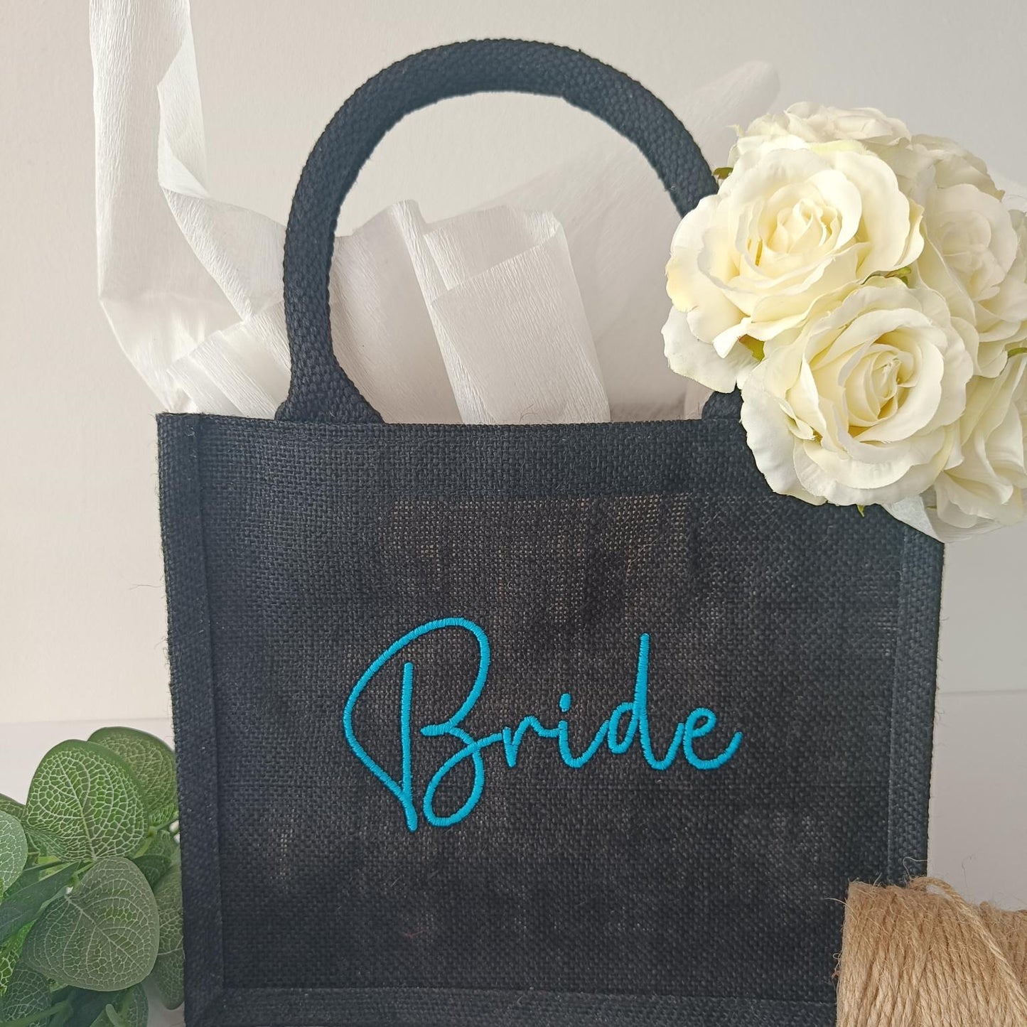 Personalised Jute Tote Bag (Medium)